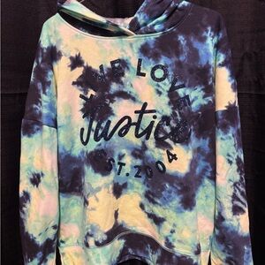 Justice Tie-Dye Hoodie